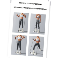 Planche de pompes multifonctionnelle pliable avec compteur, portable, pour l'entraînement musculaire et le fitness à domicile