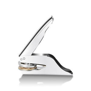 Poinçon en acier portable couleur or brillant avec <span class=keywords><strong>pince</strong></span> manuelle, motif en relief pour table de bureau - Product Image 5