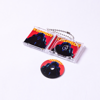 Boîte Professionnelle Personnalisée pour Album Vinyle, Porte-Clés Kpop Mini NFC CD, Étui Mini CD, Personnalisez Votre Morceau ou Album de Musique Préféré