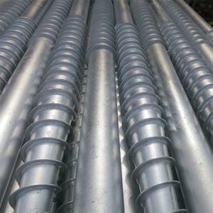 Vite messa a terra in acciaio da fondazione a vite di terra <span class=keywords><strong>punte</strong></span> di terra per recinzione in <span class=keywords><strong>legno</strong></span> palo di ancoraggio - Product Image 2