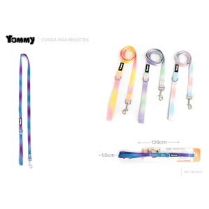 Guinzaglio per cani Yommy Pet Leash, colore sfumato, 120 cm di larghezza - Product Image 1