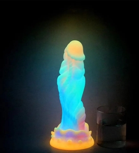 Dildo réaliste multicolore avec sangle réglable, stimulation anale, dildo en SILICONE pour homme, femme, couple, SM, jouet lesbien - Product Image 6