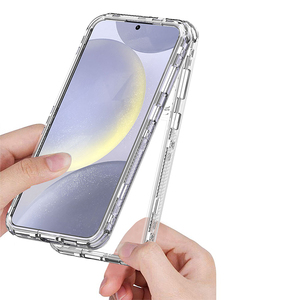 Nouveau étui de téléphone pare-chocs en TPU souple en acrylique antichoc transparent pour <span class=keywords><strong>Samsung</strong></span> <span class=keywords><strong>Galaxy</strong></span> S24 Plus étui robuste - Product Image 5
