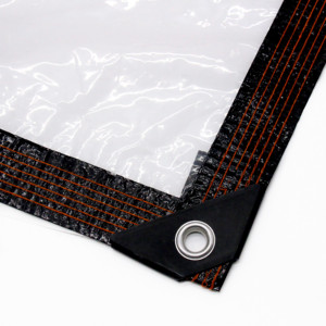 Bâche imperméable, couverture de pluie, bâche <span class=keywords><strong>transparente</strong></span> en PVC coupe-vent, couverture de bâche en vinyle transparent - Product Image 1
