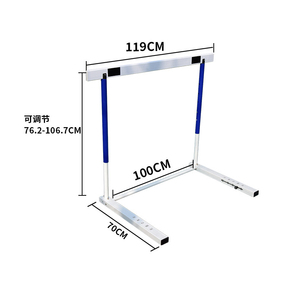 Vallas de Atletismo Perfectas para Exámenes Deportivos de Secundaria y Preparatoria en Asia, Ideales para Ejercicios de 110m, 400m y Salto de Obstáculos - Product Image 3