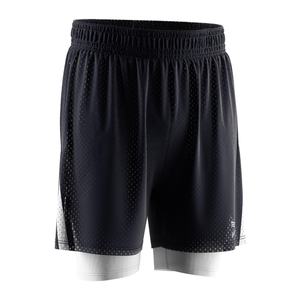 Shorts de basketball double couche, pas besoin de sous-vêtements supplémentaires, doublure anti-frottement, séchage rapide, respirant, pour les joueurs de basket sérieux - Product Image 5
