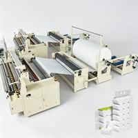 Rebobinadora Automática de Toallas de Cocina y Papel Higiénico de 2200 mm, 150-200 m/min, para Uso Comercial