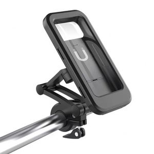 Support de téléphone étanche pour la navigation, idéal pour les livreurs, avec écran tactile entièrement protégé et housse de pluie pour vélo électrique - Product Image 4