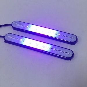 شريط إضاءة نهارية RGB بـ 19 مصباح LED متغير الألوان للدراجات النارية 12 فولت مقاوم للماء سهل التركيب بدون حفر للسيارات والدراجات النارية والسكوترات - Product Image 5