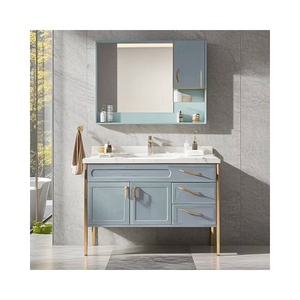 Conception <span class=keywords><strong>spéciale</strong></span> nord-américaine Double évier <span class=keywords><strong>Peinture</strong></span> sur bois Vanités <span class=keywords><strong>de</strong></span> <span class=keywords><strong>salle</strong></span> <span class=keywords><strong>de</strong></span> <span class=keywords><strong>bain</strong></span> finies avec comptoir en pierre <span class=keywords><strong>de</strong></span> quartz - Product Image 2