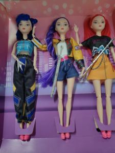 Set Completo de Muñecas del Grupo de Chicas K-Pop Cazadoras de Demonios con Música y Armas, Certificado CPC, Figuras de Película de Juguete - Modelo Lumimi Zoe - Product Image 2