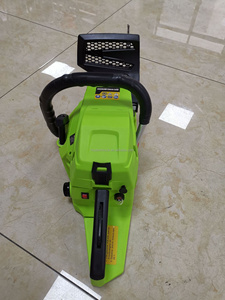 Tronçonneuse à essence industrielle monocylindre DIY 52cc, guide-chaîne de 18 pouces, 2200W, affûteur manuel pour la coupe du bois avec support OEM/ODM - Product Image 2