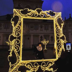 <span class=keywords><strong>2022</strong></span> géant de vacances festival De Noël 3d décoration arc acrylique éclairée led cadre photo Jésus route pôle rue motif lumière - Product Image 6