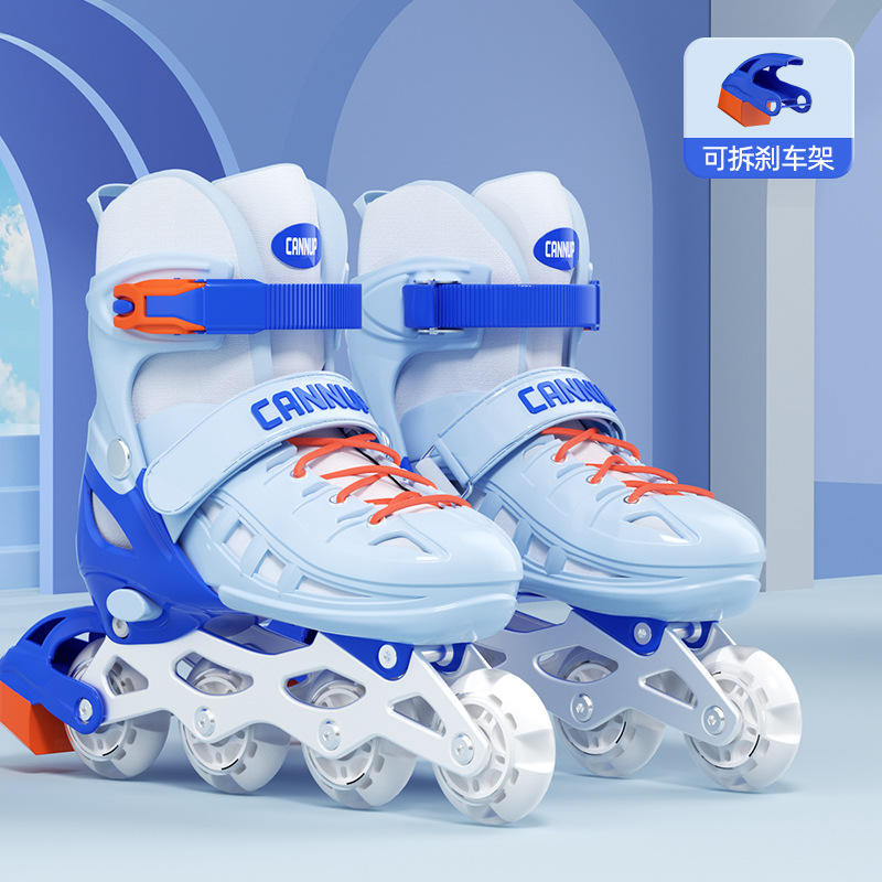 รองเท้าส้นแบนสีชมพูและสีเทา [เปลือกแข็งเพื่อป้องกันการกระแทก]