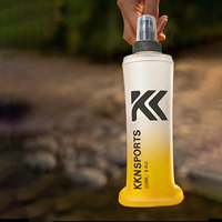 Bouilloire à eau souple KKN Sports 250ML, pliable, pour marathon, course de cross-country, alpinisme, gobelet à eau portable 500ML