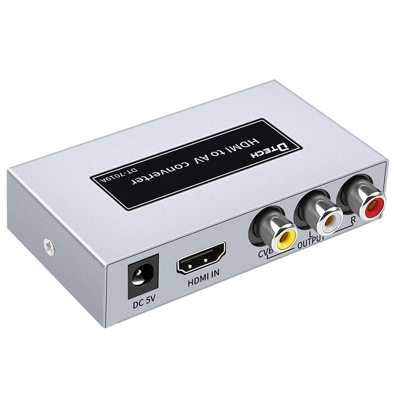 DTECH High Quality <strong>HDMI</strong> <strong>to</strong> RCA Adapter <strong>HDMI</strong> <strong>to</strong> <strong>AV</strong> <strong>HDMI</strong> <strong>to</strong> <strong>AV</strong> Cvbs S-Video Adapter <strong>Converter</strong> Box 1080P 60Hz
