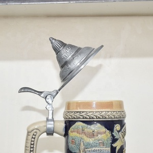 Gelas bir Stein bir Jerman Berburu gelas bir terukir dengan tutup <span class=keywords><strong>Petwer</strong></span> untuk hadiah souvenir 0.6 Liter - Product Image 6