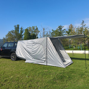 Tenda SUV 6 persone per campeggio auto all'aperto facile <span class=keywords><strong>Set</strong></span> Rainfly 3'x2'x2.1in(H) una camera da letto per feste sul portellone - Product Image 1