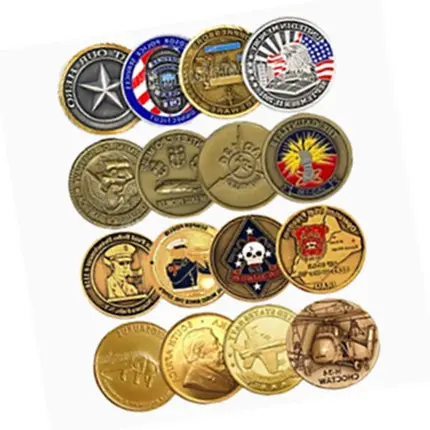 Monedas con estampado islámico antiguo, metal de diseño único personalizado, precio de fábrica profesional, a la venta
