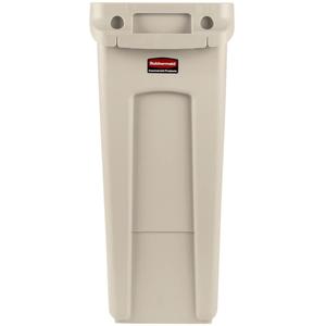 Cestino per Rifiuti Rubbermaid Slim Jim 60 L Beige con Ventilazione per Uso Commerciale - Product Image 1