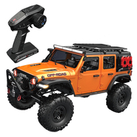HB Toys R1011 R1014 1:10 4WD Wilderness RC Crawler Car Parts 4X4 dengan Lampu, Differensial Pengunci, IPX4, Baterai Li-ion 2S, Pengisian Cepat