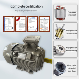 มอเตอร์อินโนโมติกส์ รุ่น 1LE8005 ซีรีส์ 0.55KW~315KW 1500 รอบต่อนาที มอเตอร์อะซิงโครนัสสามเฟส IE5 ประสิทธิภาพสูง 380V 50HZ TEFC - Product Image 5