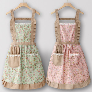 Delantal con Logotipo Personalizado para Cocina y Hogar, Ropa de Trabajo para Jardín de Niños 2026, para Mujeres Jóvenes, para Cocinar y Comer sin Manchas - Product Image 1