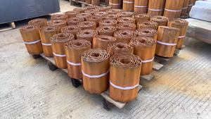 ขอบสวนเหล็กคอร์เทนสำหรับตกแต่งสวน - สไตล์อาร์ตเดโค ทนทานต่อสภาพอากาศ ปรับขนาดได้ ใช้ได้ทั้งภายในและภายนอกอาคาร - Product Image 2