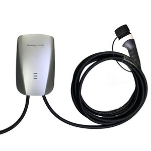 โรงงานผลิตเครื่องชาร์จรถยนต์ไฟฟ้า Ocpp <span class=keywords><strong>Mennekes</strong></span> Type 2 32a 3 เฟส 7kw Wallbox สถานีชาร์จเร็วสำหรับรถยนต์ไฟฟ้า - Product Image 5