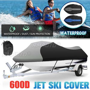 Housse de jet ski imperméable, housse de bateau, housse de bateau à moteur, housse de bateau à moteur 600D pour Yamaha WaveRunner EXR VX Cruiser pour Sea Doo GTI - Product Image 1