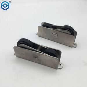 Porte invisible Ghost Door, porte de salle de bain, rail coulissant à double sens, porte coulissante à amortisseur, accessoires de quincaillerie pour porte en bois - Product Image 4