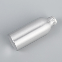 Bouteille de lotion cosmétique liquide anti-déversement en aluminium YG, durable, 1000 ml/500 ml, avec pompe et bouchon à vis, rechargeable, couleur or, emballage