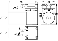 Pompe à vide électrique longue autonomie, 6V 9V 12V, brosse DC de Vibration, Micro diaphragme, livraison gratuite
