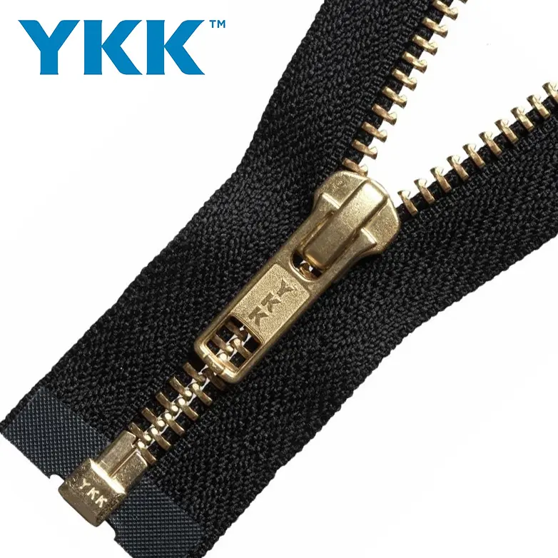 YKK #5 26 인치 분리 재킷 재봉 용 지퍼 성형 무색 플라스틱 지퍼 벌크