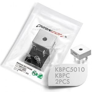 Chanzon mới và nguyên bản 2 miếng KBPC5010 xuyên qua cầu vuông CHỈNH LƯU kbpc Diode thành phần điện tử - Product Image 5