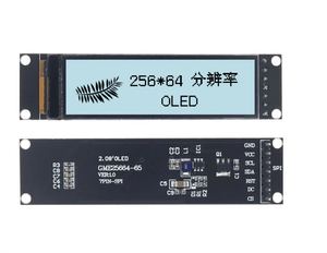 Écran <span class=keywords><strong>OLED</strong></span> YE 2.08 <span class=keywords><strong>pouces</strong></span> avec écran LCD 256*64 <span class=keywords><strong>OLED</strong></span> avec réglage des niveaux de gris et interface SPI avec haute luminosité - Product Image 1