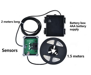 New Outdoor induction basketball hoop light led <strong>goal</strong> strip Custom Adjustable <strong>Battery</strong> waterproof basketball led strip light - Product Image 3