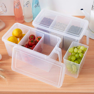 Modern Transparent PP <b>Plastic</b> Storage Box for Household Desktop Cosmetic Snack Food Injection Capacity 10kg - Product Image 1