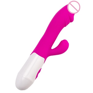 Grenzüberschreitend Beliebter Sexspielzeug-Vibrator zur Simulationspenis-Stimulation, Weiblicher Masturbator aus Silikon mit Tastensteuerung, 40 Geräuschstufen - Product Image 6