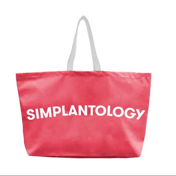 Everything Really Big Oversized Canvas Bag Custom Logo Printing Thick Giant Grocery XL Shoulder Tote Bag