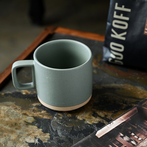 Tazza in Ceramica Grezza per Stampa Laser all'Ingrosso, Regalo Aziendale, Tazza Pubblicitaria 10oz con Manico Abbinato al Colore, Tazza da Caffè Personalizzabile con Logo - Product Image 4