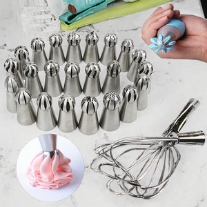 BEST BakeRise – Ensemble de 57 douilles russes en acier inoxydable, écologiques et résistantes à la chaleur, pour la décoration de gâteaux - Product Image 3
