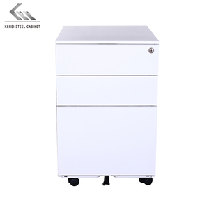 Boîte de rangement pour cartes de <span class=keywords><strong>bureau</strong></span>, Mobile, 2, verrouillable, <span class=keywords><strong>3</strong></span> <span class=keywords><strong>tiroirs</strong></span>, classeur en métal A4, vente en gros - Product Image 5