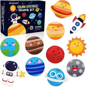 Kits de Manualidades Educativos de Fieltro Personalizados para Niños Principiantes, Proyectos Divertidos de Costura de Animales, Kit de Costura DIY de Animales Marinos - Product Image 6