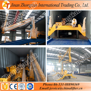 15 m ऊंचाई स्व-चालित उछाल लिफ्ट/आकाश उठा हवाई पहुँच काम मंच - Product Image 6
