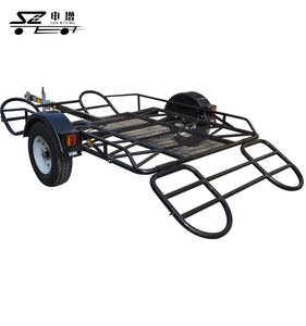 Remorque de <span class=keywords><strong>moto</strong></span>, avec barre de <span class=keywords><strong>remorquage</strong></span> pour voiture, 2 roues, en solde sur l'usine - Product Image 6