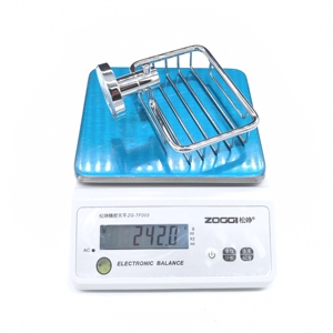 Porte-<span class=keywords><strong>savon</strong></span> mural en acier inoxydable chromé de haute qualité <span class=keywords><strong>pour</strong></span> hôtels et salles de bain-Accessoire de luxe <span class=keywords><strong>pour</strong></span> porte-<span class=keywords><strong>savon</strong></span> - Product Image 6