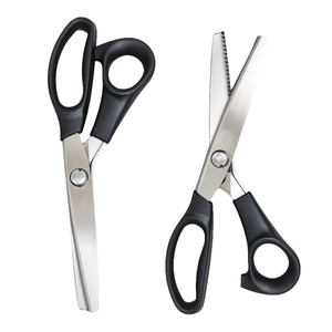 Ciseaux Zig Zag élégants pour perruque de dentelle et artisanat coupe papier cisaillement tailleur Zigzag coupe dentelle ciseaux - Product Image 1