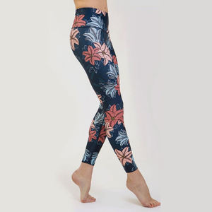 Pantalones deportivos personalizados de cintura alta para mujer, mallas transpirables informales para correr, talla XL, tela sin costuras, LICRA con logotipo personalizado - Product Image 6