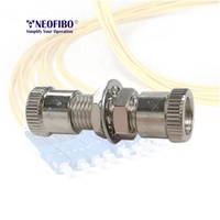 NEOFIBO SMA905 Adaptateur fibre optique Connecteur de cordon de raccordement fibre optique et adaptateur fibre optique